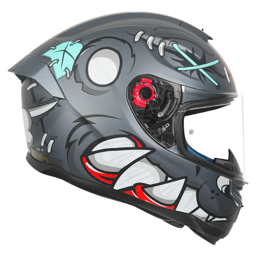 MT HUMMER TEEDY HELMET (Matt Grey) - Image 2