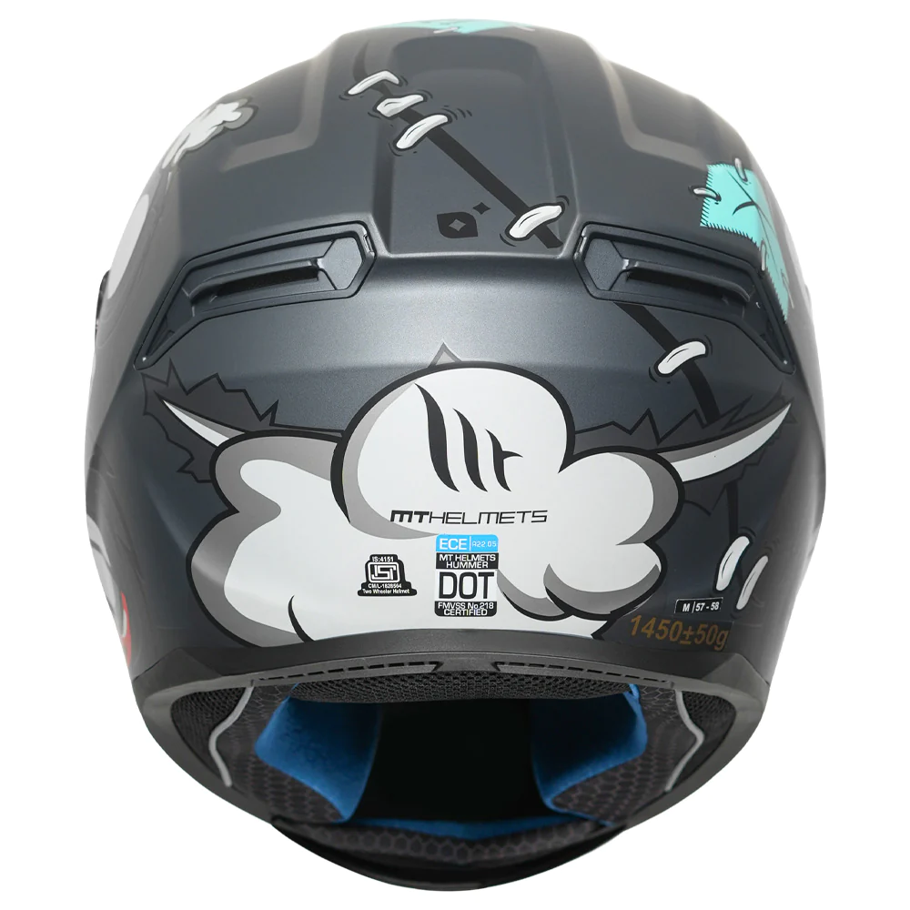 MT HUMMER TEEDY HELMET (Matt Grey) - Image 4