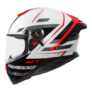 MT THUNDER3 PRO DAMER  HELMET ( Gloss Red )