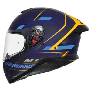 MT THUNDER3 PRO DAMER  HELMET ( Matt Blue)