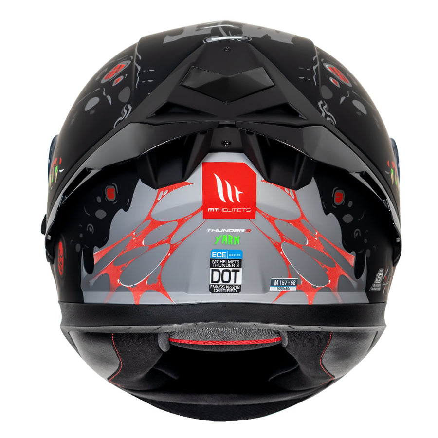 MT THUNDER3 PRO YARN HELMET ( Matt Black ) - Image 4