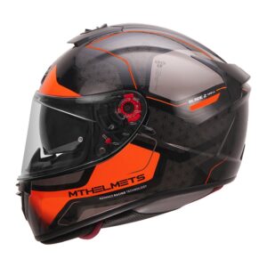 MT BLADE 2SV AURA  HELMET ( GLOSS ORANGE )
