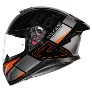 MT THUNDER3 PRO ENIGMA HELMET (ORANGE)