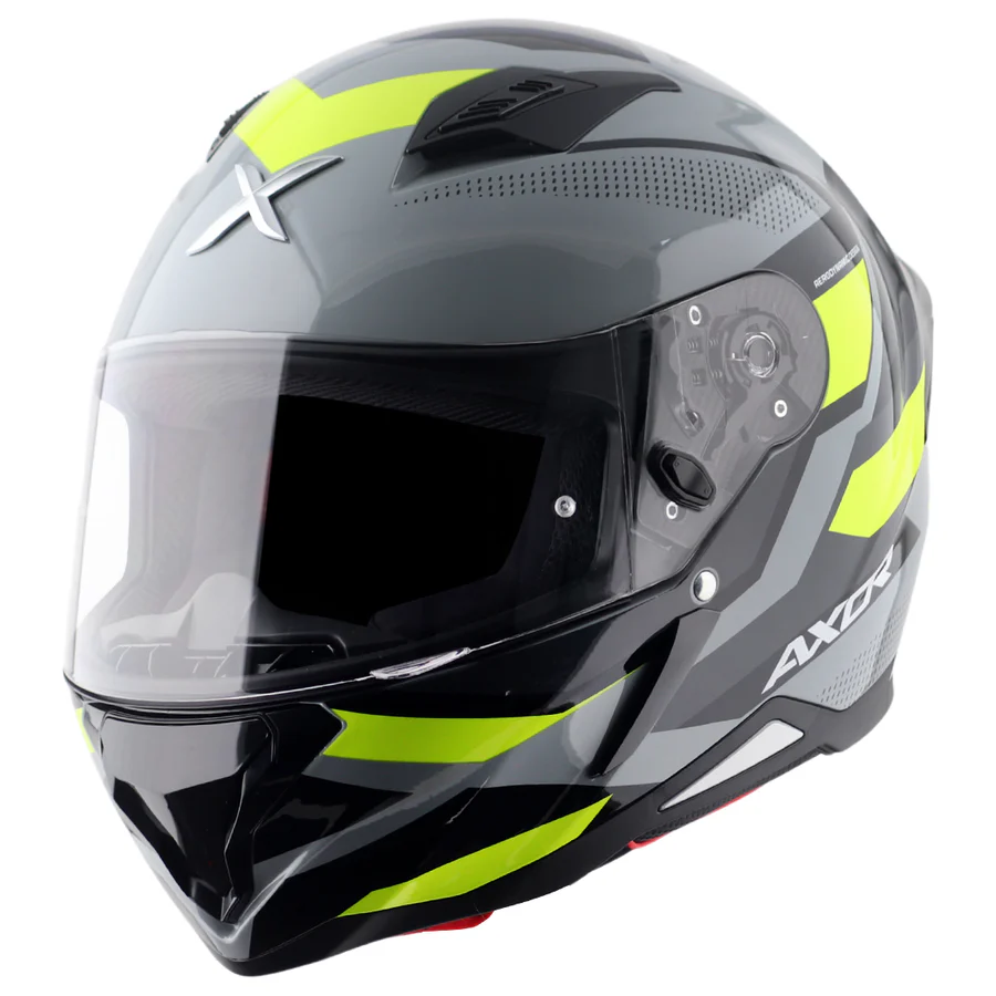APEX Hunter Cornet Helmet (NARDO GREY NEON YELLOW)