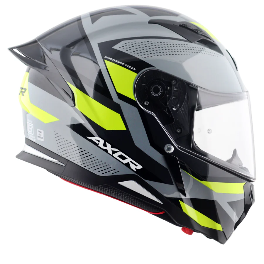 APEX Hunter Cornet Helmet (NARDO GREY NEON YELLOW) - Image 4