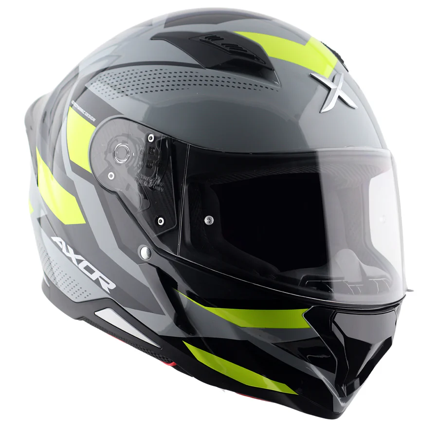 APEX Hunter Cornet Helmet (NARDO GREY NEON YELLOW) - Image 3
