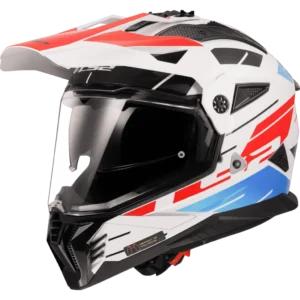 LS2 MX436 PIONEER II NAMIB (WHITE BLUE RED)