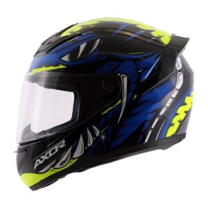 AXOR RAGE PYTHON HELMET ( BLACK BLUE )