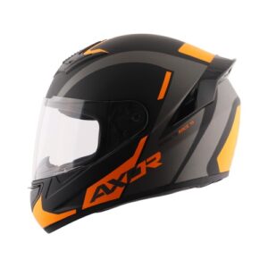 AXOR RAGE RTR HELMET ( DULL BLACK ORANGE )
