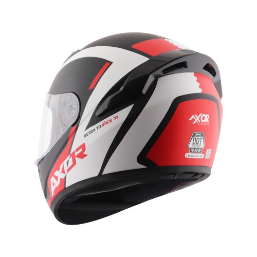 AXOR RAGE RTR HELMET ( DULL BLACK RED ) - Image 4