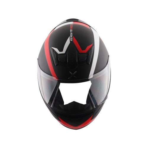 AXOR RAGE RTR HELMET ( DULL BLACK RED ) - Image 7