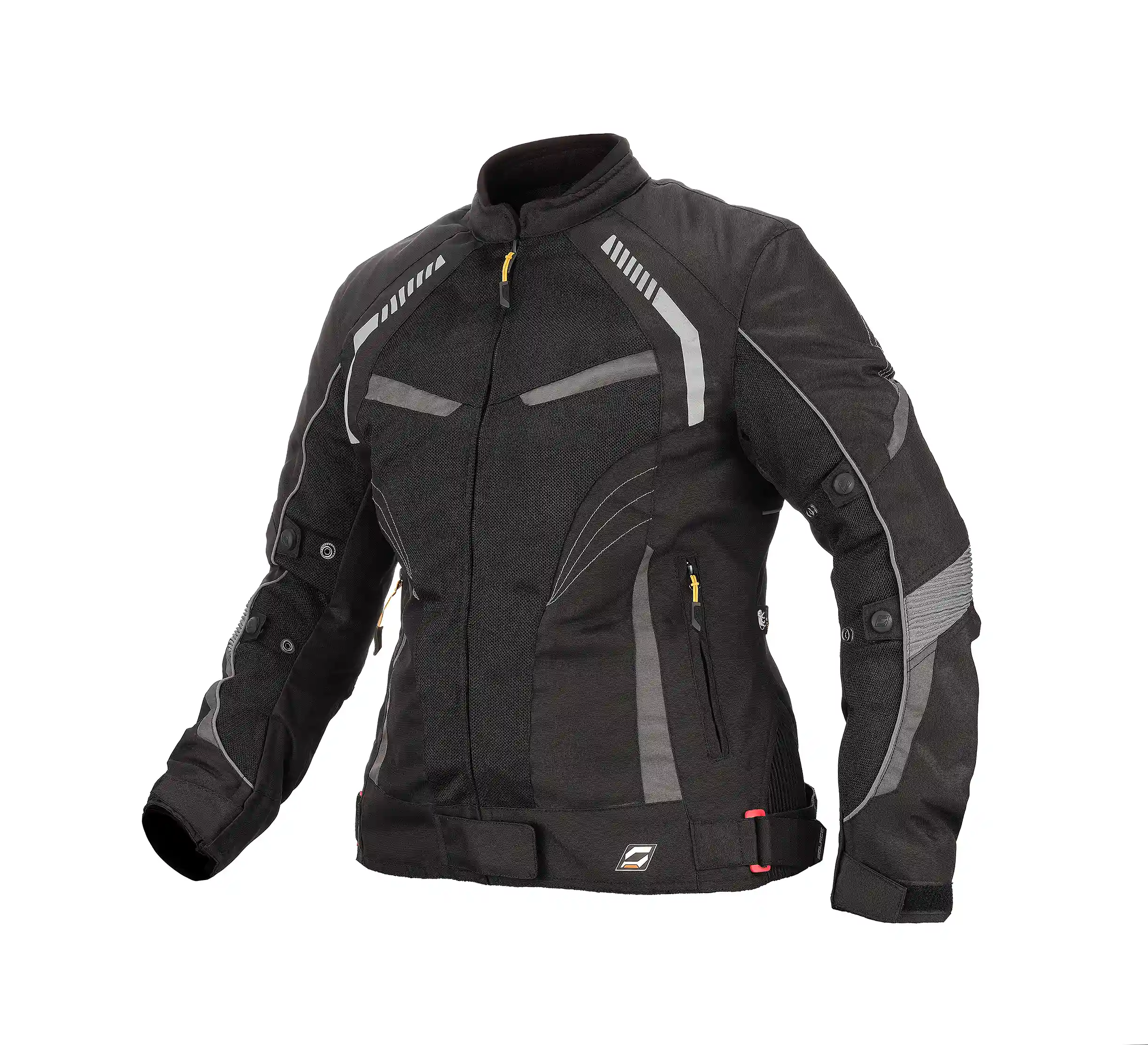 Solace Asmi Ladies Jacket V3.0(Black & Grey) - Image 2