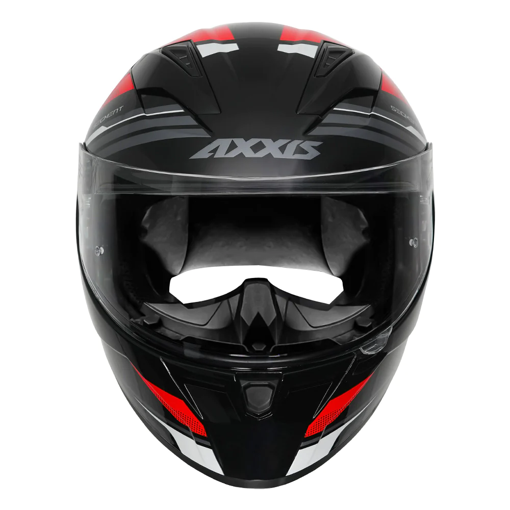 AXXIS SEGMENT VISUAL HELMET (Gloss Red) - Image 3