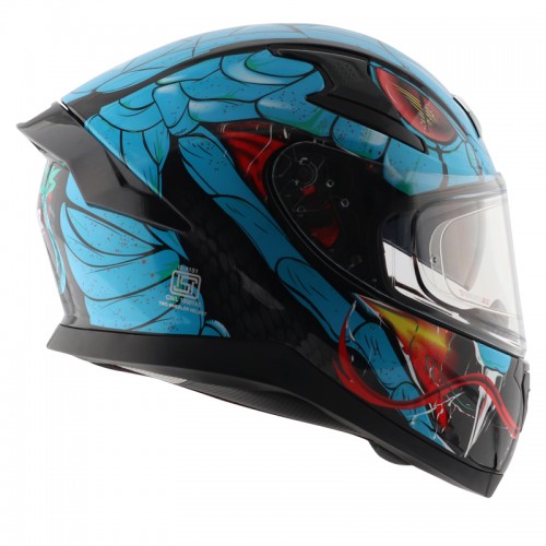 AXOR APEX VENOMOUS D/V ( BLACK NEON BLUE ) - Image 8