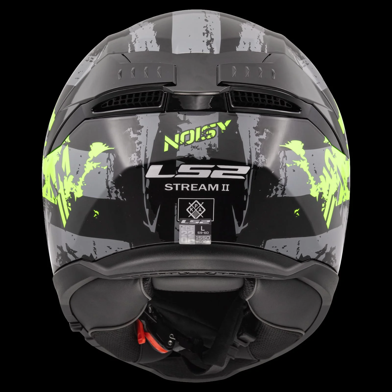 LS2 FF320 STREAM II NOISY YELLOW BLACK-06 - Image 8