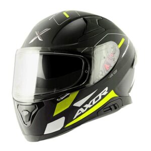 AXOR APEX TURBINE GLOSS BLACK NEON GREY HELMET