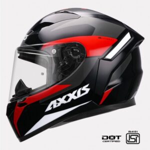 Axxis Segment Ocean Helmet ( Gloss Red )