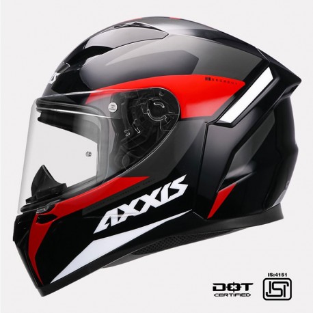 Axxis Segment Ocean Helmet ( Gloss Red )