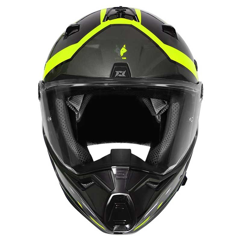 AXXIS WOLF DS FOREST HELMET (Fluorescent yellow) - Image 4