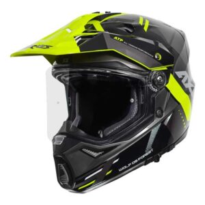 AXXIS WOLF DS FOREST HELMET (Fluorescent yellow)