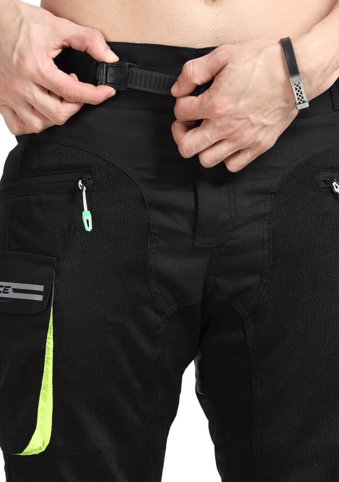 SOLACE COOLPRO V3T.0 Mesh Pant (Black & Neon) - Image 7