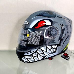 Zeus ZS-813  AN31 Grey Helmet