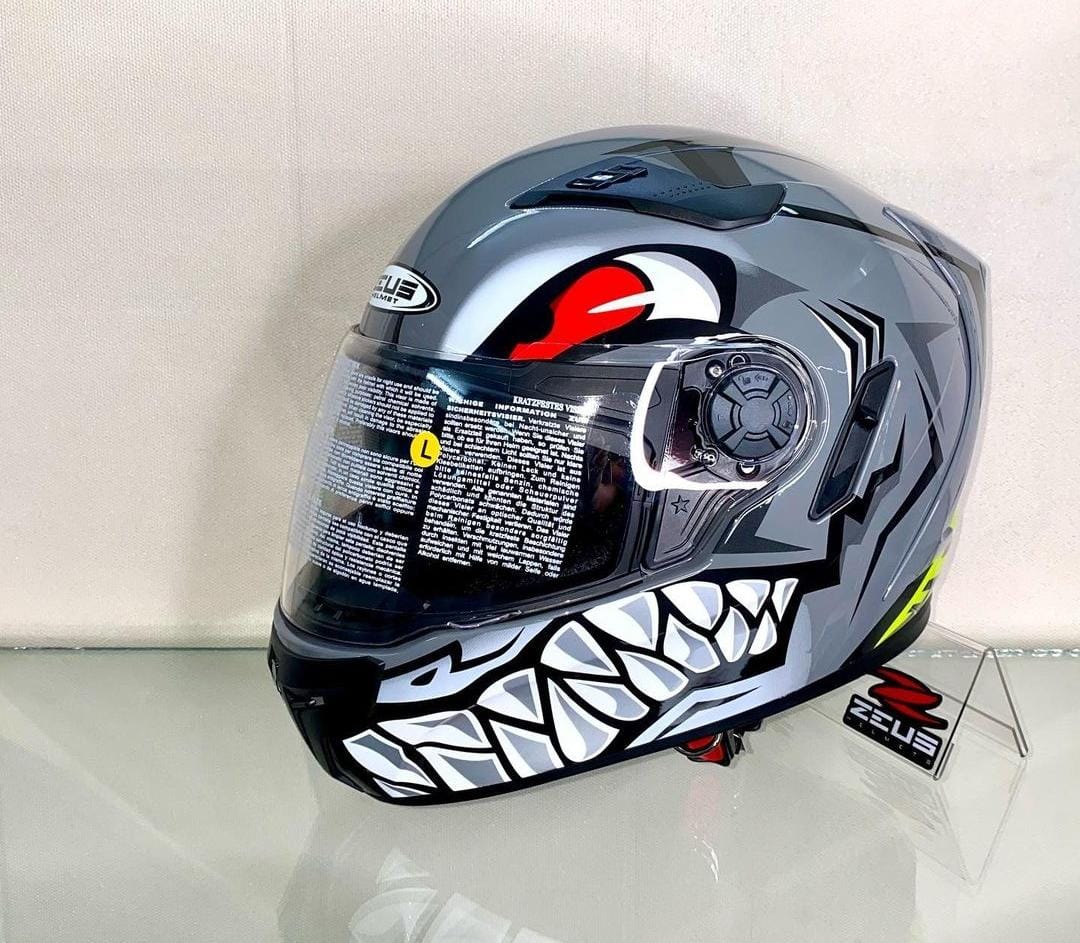 Zeus ZS-813 AN31 Grey Helmet