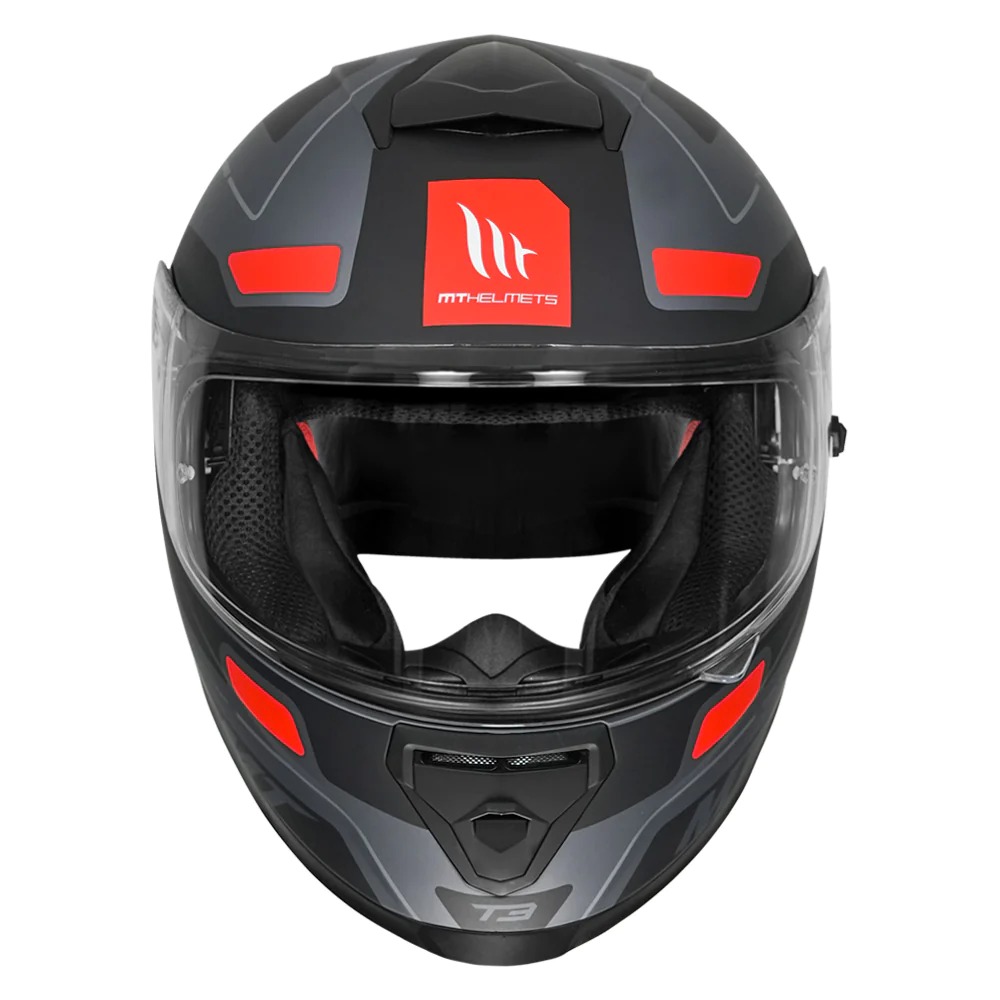 MT THUNDER3 PRO ATWELL HELMET (Matt Grey) - Image 3