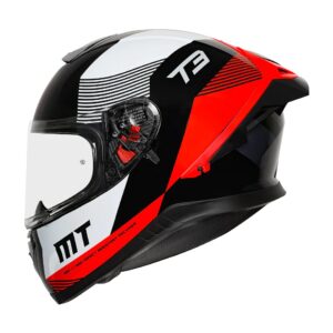MT THUNDER3 PRO DIVERSITY HELMET (Fluorescent Red)