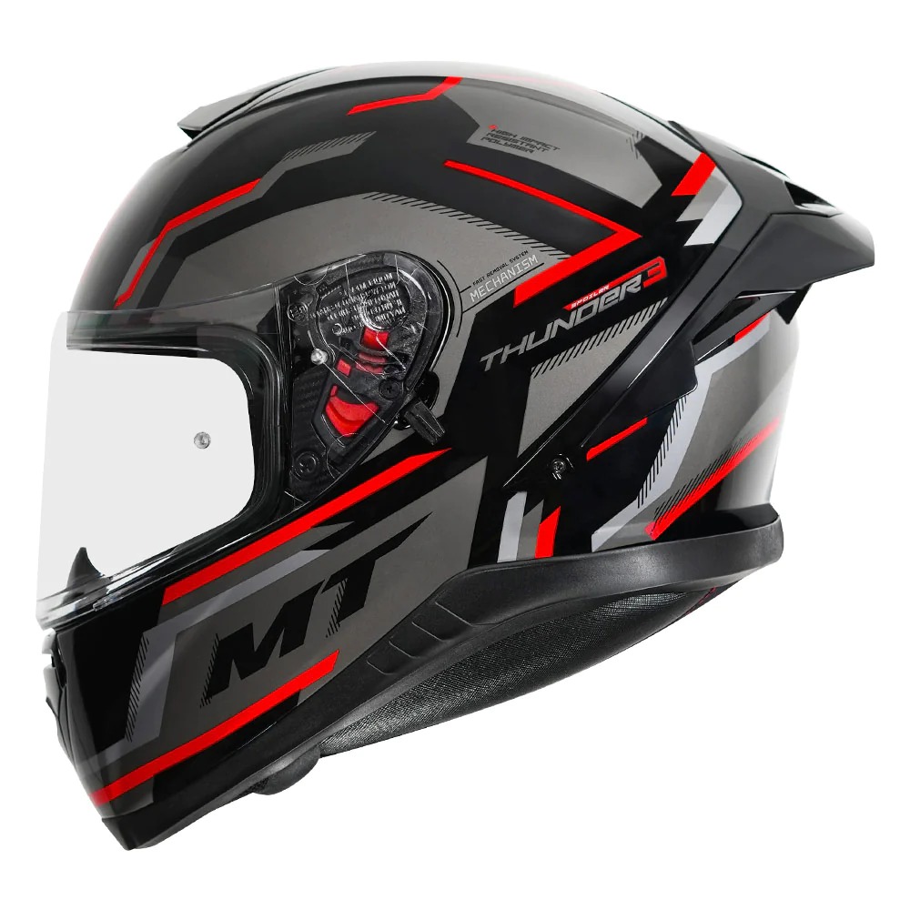 MT THUNDER3 PRO BLAZE HELMET (Black)