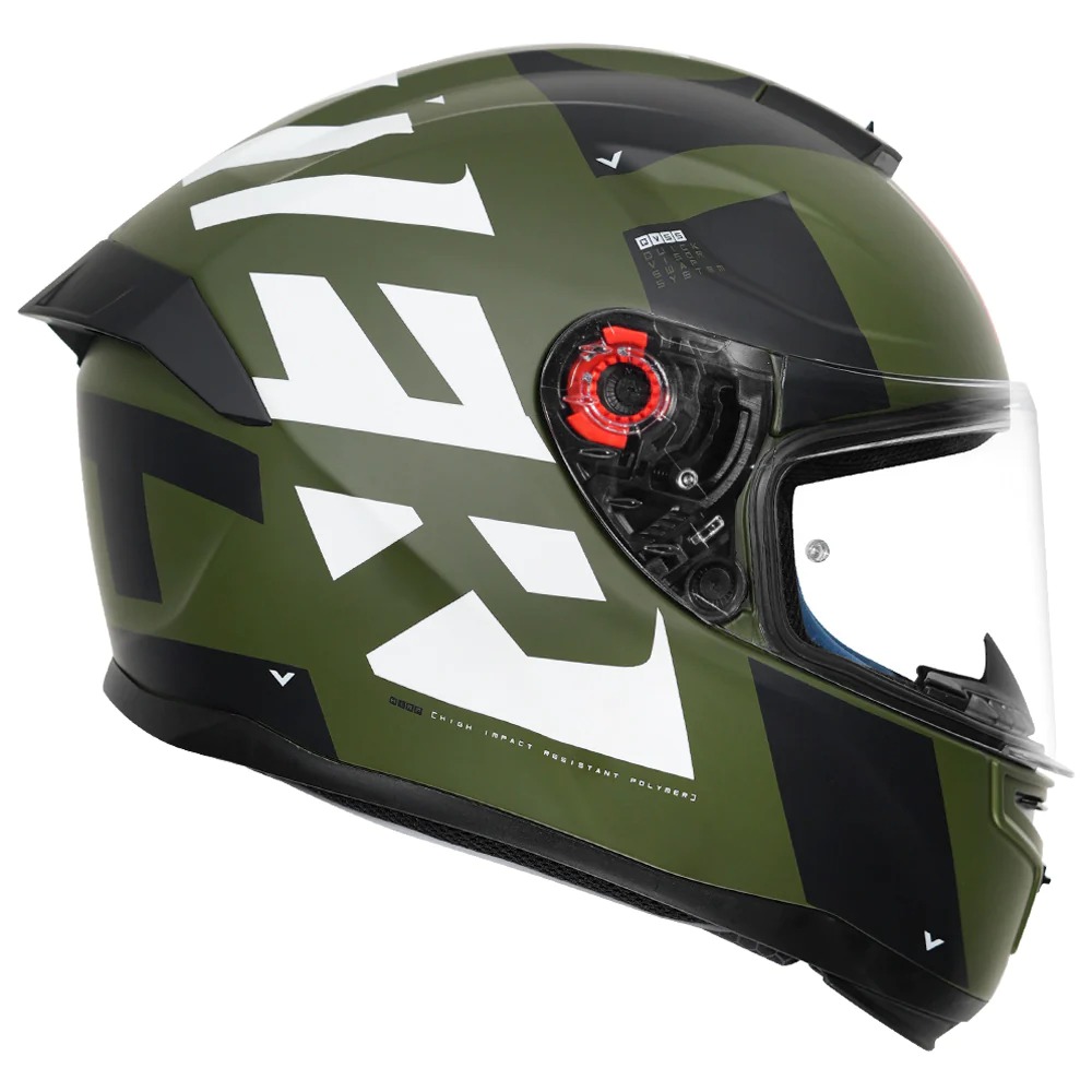 MT HUMMER AIR HELMET ( Matt Military Green ) - Image 3