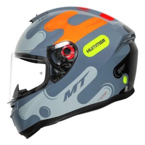 MT HUMMER LIQUER HELMET(Gloss Orange)