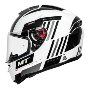 MT HUMMER CAPACITOR HELMET(Gloss White)