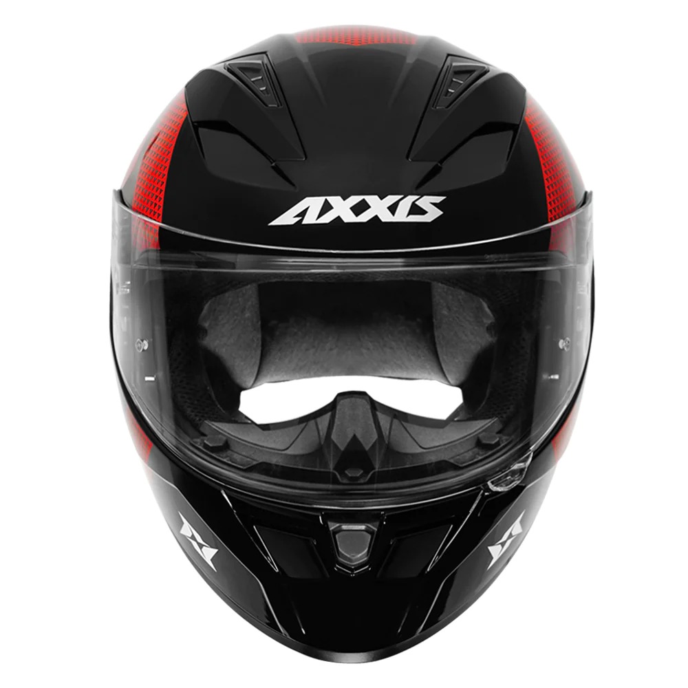 AXXIS SEGMENT SQUAME HELMET (Red) - Image 3