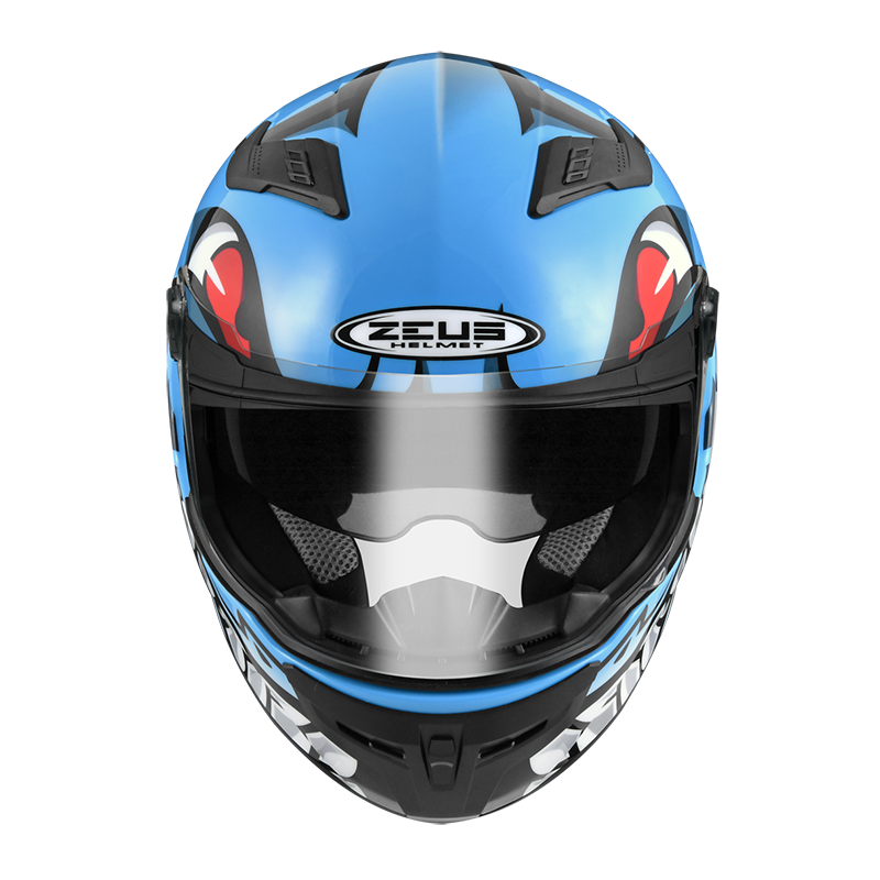 Zeus ZS-813 Blue AN31 Blue Green Helmet - Image 5