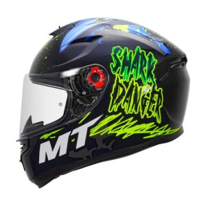 MT Hummer Shark Helmet (Gloss Flo Yellow )