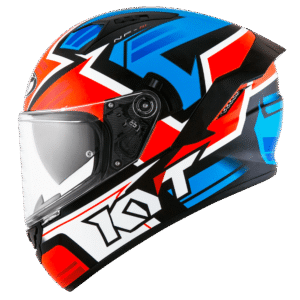 KYT NF-R Artwork Helmet ( Red/Blue )