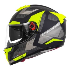 MT Blade 2SV FinishLine Helmet ( Matt Flourescent Yellow )