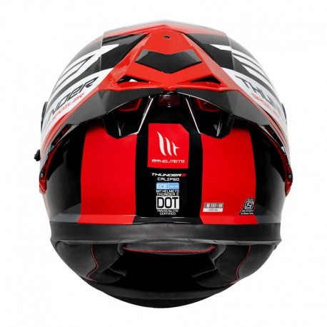 MT THUNDER3 PRO CALIPSO HELMET ( Red ) - Image 4