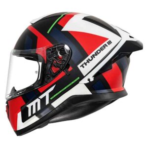MT THUNDER3 PRO PULSION HELMET ( Matt Red )