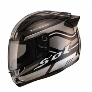SOL - SL-68S II illusion Helmet (Black Silver)