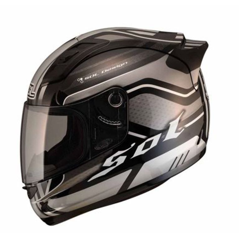 SOL - SL-68S II illusion Helmet (Black Silver)