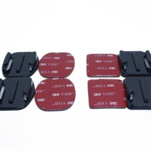 Base Mounts 2x Flat & 2x Curved Mounts