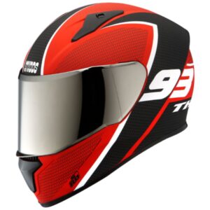 Studds Thunder D3 N6 C/L  Helmet  (Matt Orange)