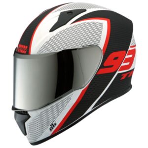 Studds Thunder D3 N2  Helmet  (Matt WHite)