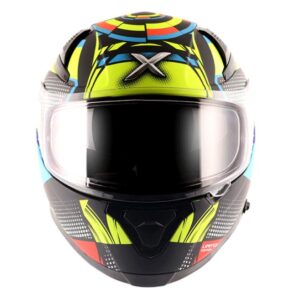 AXOR APEX VIVID D/V DULL BLACK NEON YELLOW HELMET