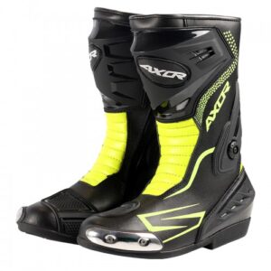 AXOR SLIPSTREAM RIDING BOOTS ( BLACK NEON GREEN ) (Copy)