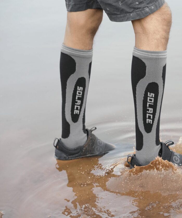 SOLACE Suska Core WP Socks Black & Grey - Image 5