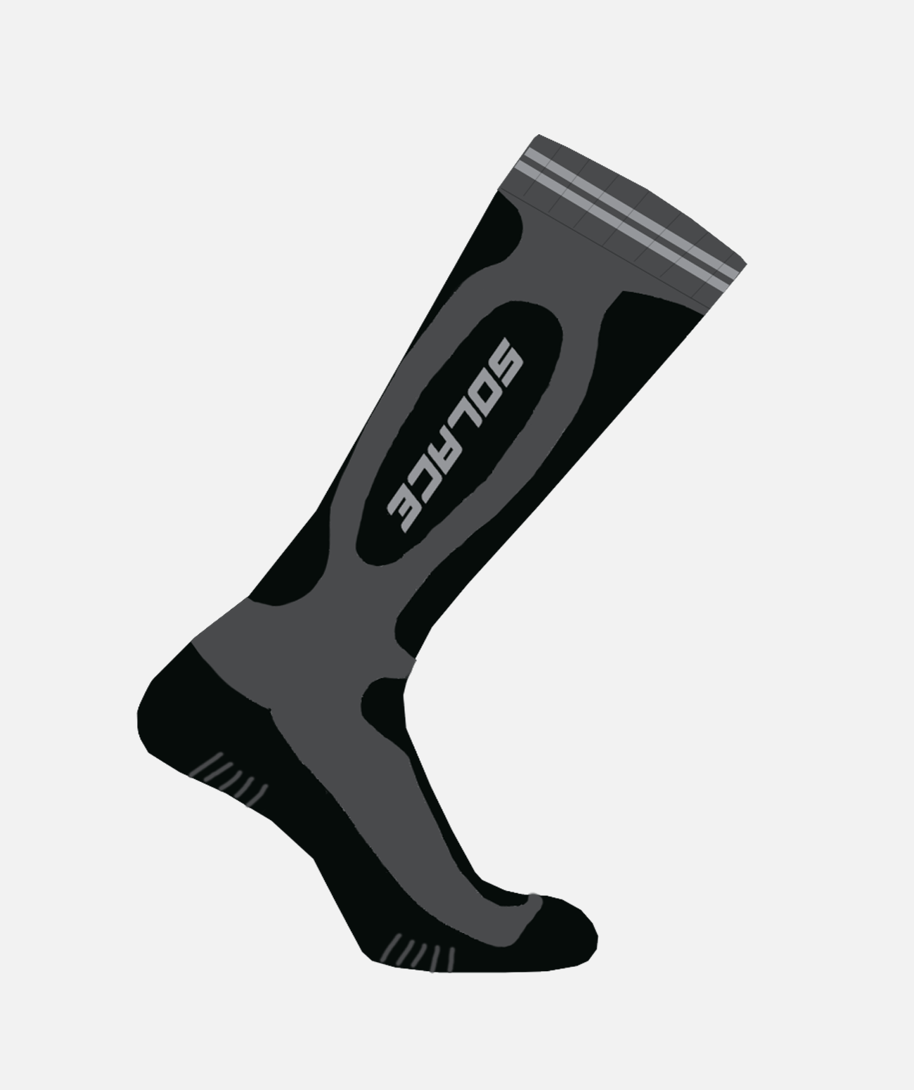 SOLACE Suska Core WP Socks Black & Grey