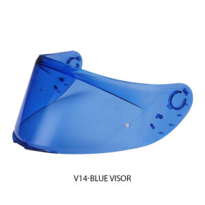 MT - V14 Pin-lock ready HD Blue Visor